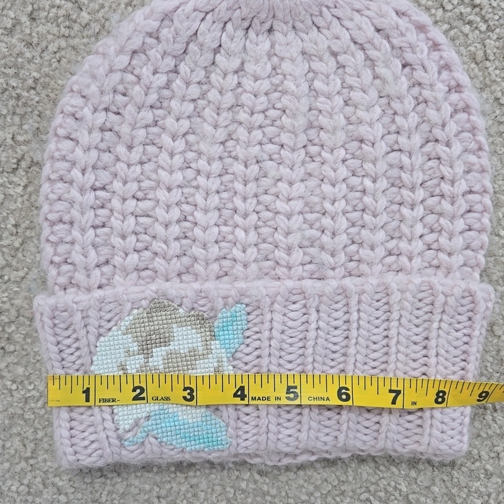 Free People Everything Rosie Beanie Pale Pink - Picture 2 of 7